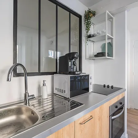 Apartment Oscaria, Centre Reims, Plein Pied