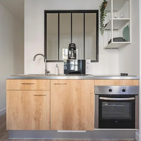 Oscaria, Centre Reims, Plein Pied Apartment Reims